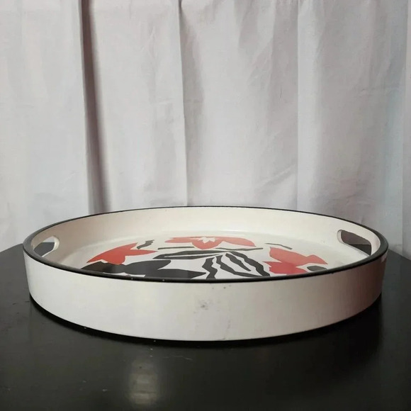 Vintage Katja House design for Gailstyn-Sutton Towele Co serving tray Retro 80s - Picture 15 of 16